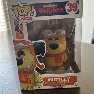 Funko Pop! Hannah Barbara old school Muttley Figure - Orange and Yellow